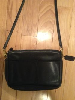 Coach leather purse
