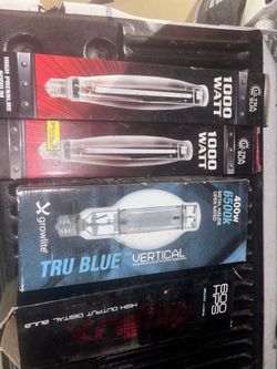 Grow Light Bulbs Lot – HPS and MH
