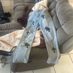 chrome hearts jeans