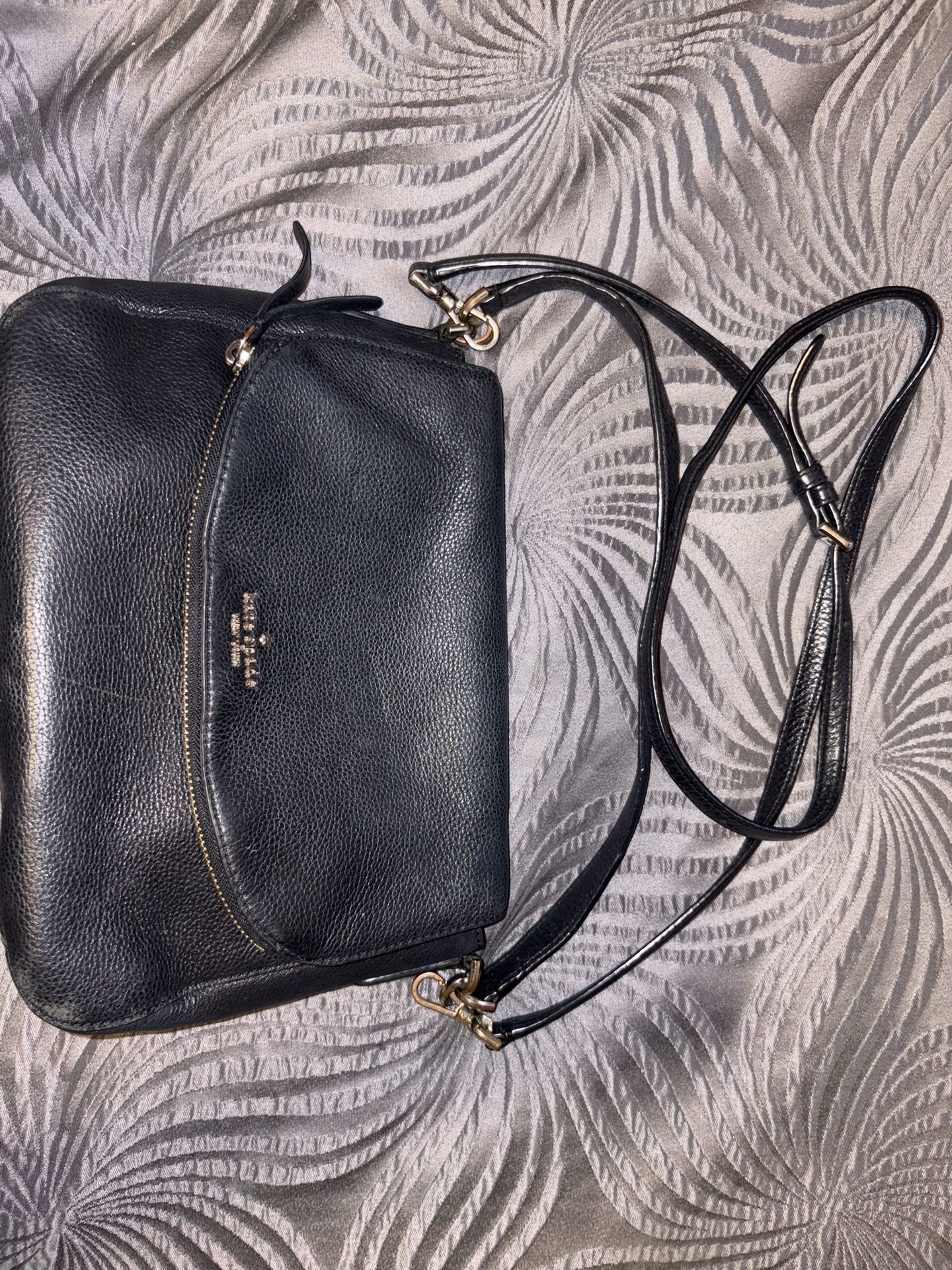 Kate Spade New York,black Band bag And Crossbody