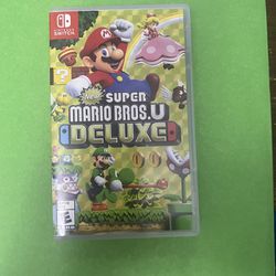 Super Mario Bros. U Deluxe Nintendo Switch (Game Only)