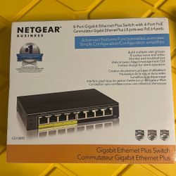 Netgear 8-Port Gigabit Ethernet Plus Switch