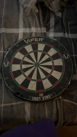 Dartboard with Darts