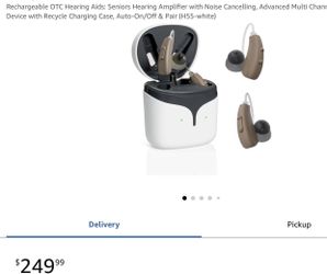 Brand new over-the-counter high-end hearing aids