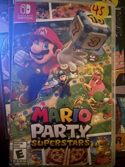 Super Mario Party superstars Nintendo switch