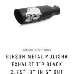 Gibson Metal Mulisha Exhaust Tip