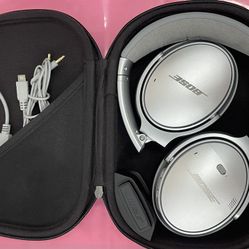 Bose QuietComfort 35 QC35 Series I Wireless Headphone Noise Cancelling Silver