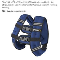 20 Lb Weighted Vest