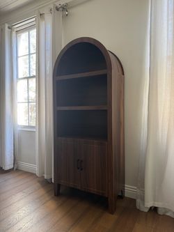 Arched Storage Cabinet / Bookshelf