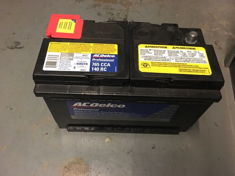 NEW ACDELCO 94R6YR 765 CCA 140RC 10yr BATTERY