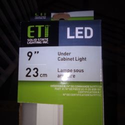 LED Lights 9" Under the cabinet light.