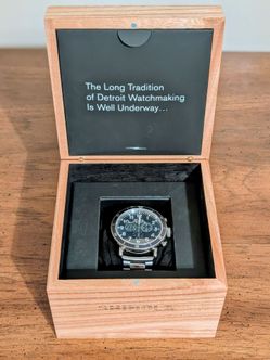 Shinola Runwell sport chronograph watch