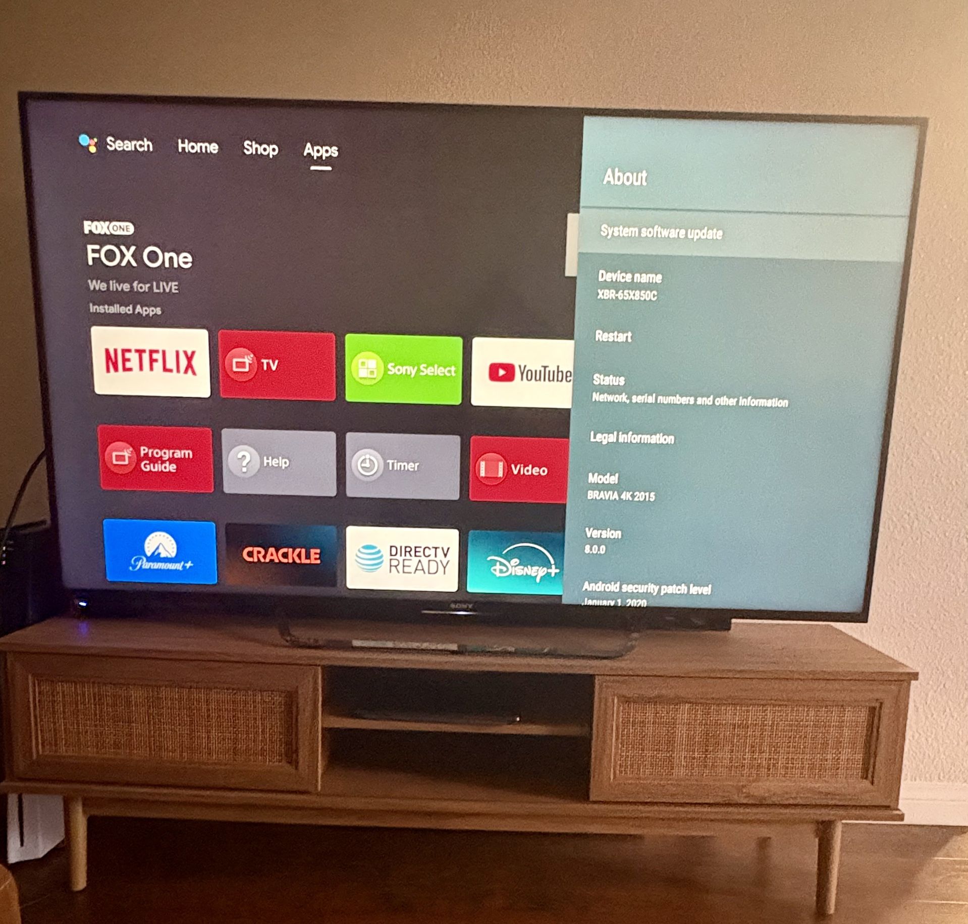 Sony Bravia 4k