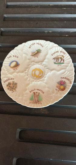 Ceramic Passover Seder Plate