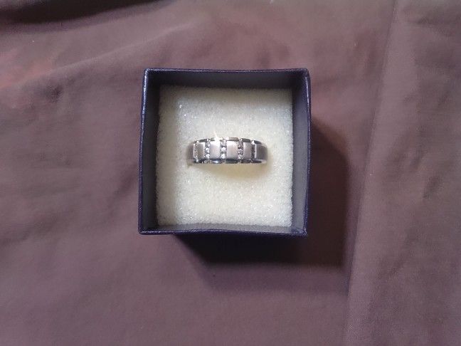 Silver Wedding Band