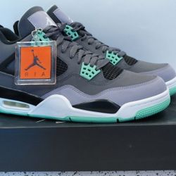 Air Jordan 4 Green Glow