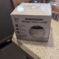 Dream Rotating Projection Lamp  Brand New in Box 