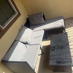 Outdoor patio set