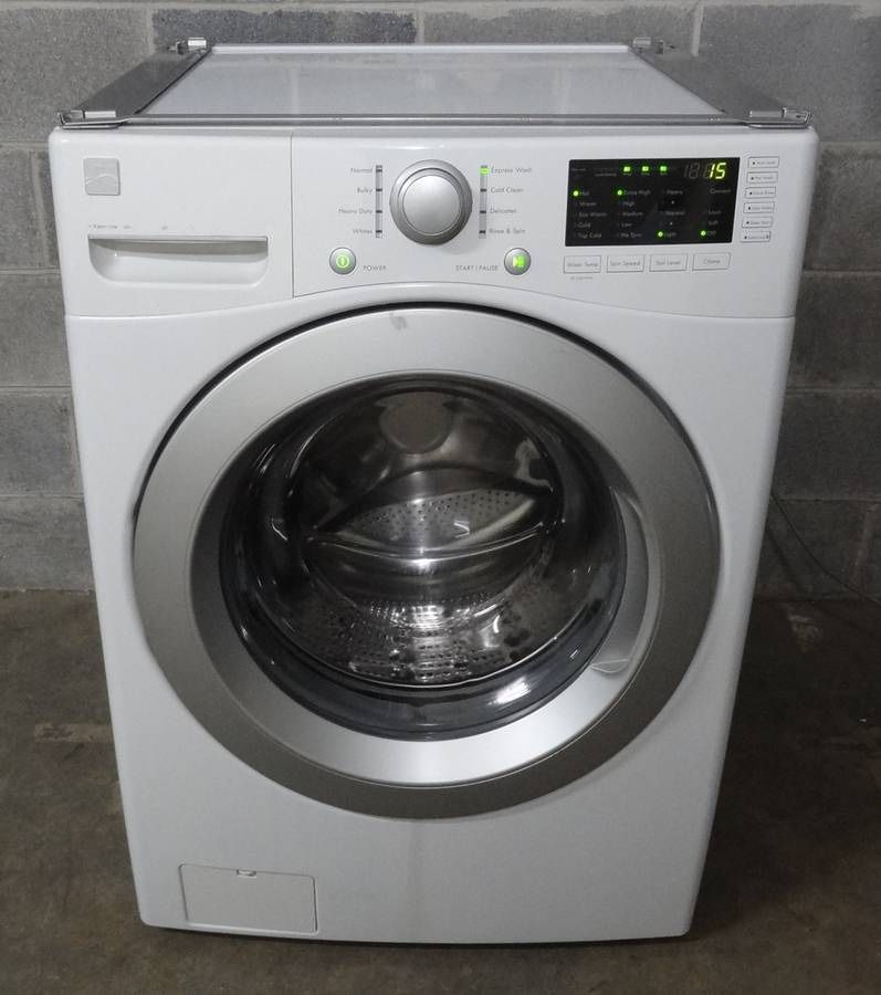 Kenmore 27" Front Load Washer (4.5 cu. ft.) - White - (contact info removed)5