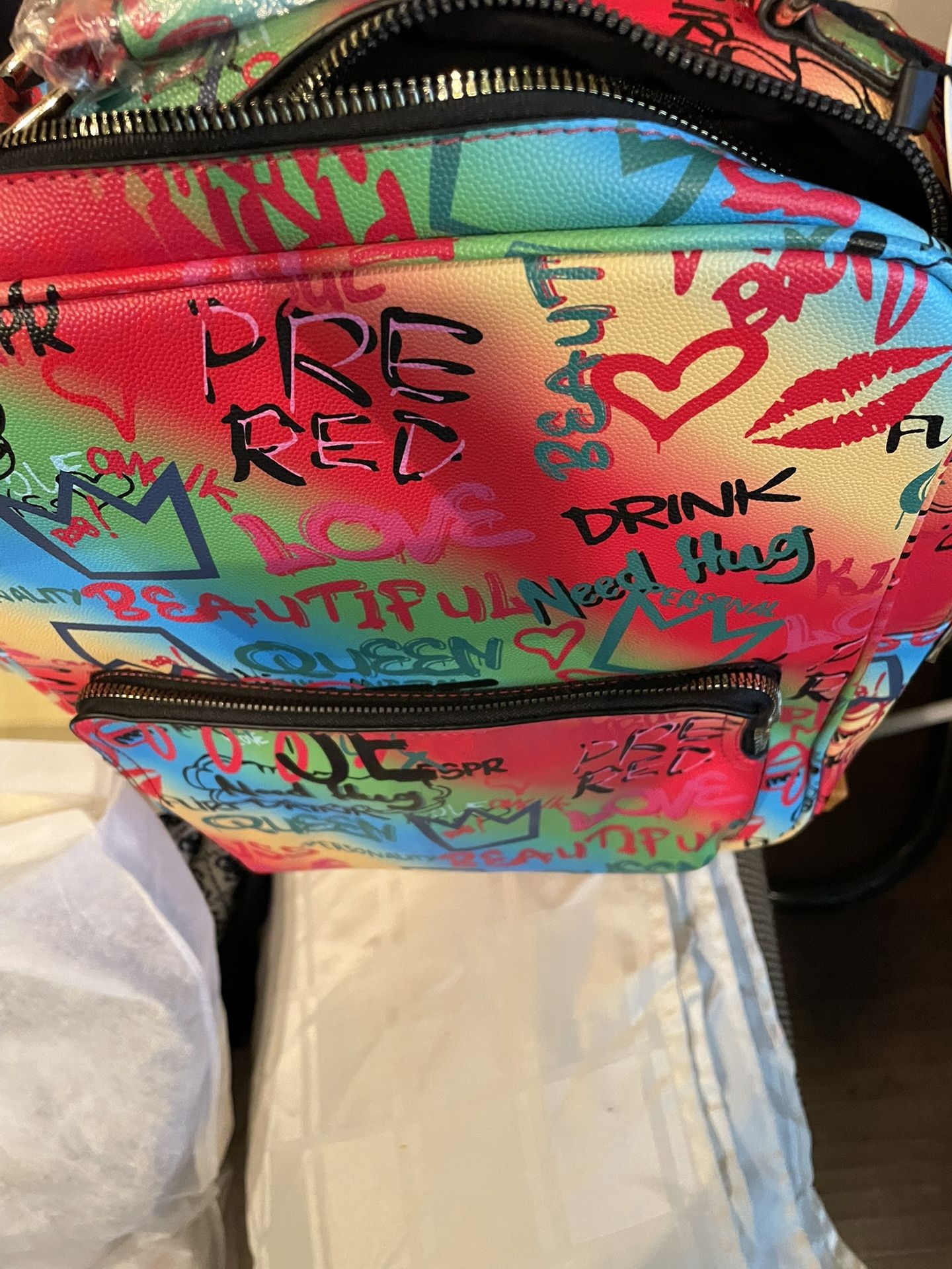 Graffiti backpack
