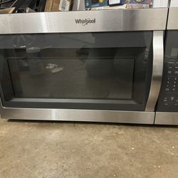 Whirlpool Microwave For Mountable Above Stoves