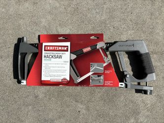 Craftsman Convertible Heavy Duty Hacksaw Lifetime Warranty Cost $90+
