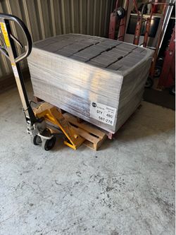 Pallet of pavers
