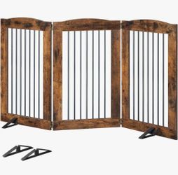 New 31"H by 60"W 3 Panel Pet Dog Gate