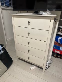 2 white Dressers for FREE