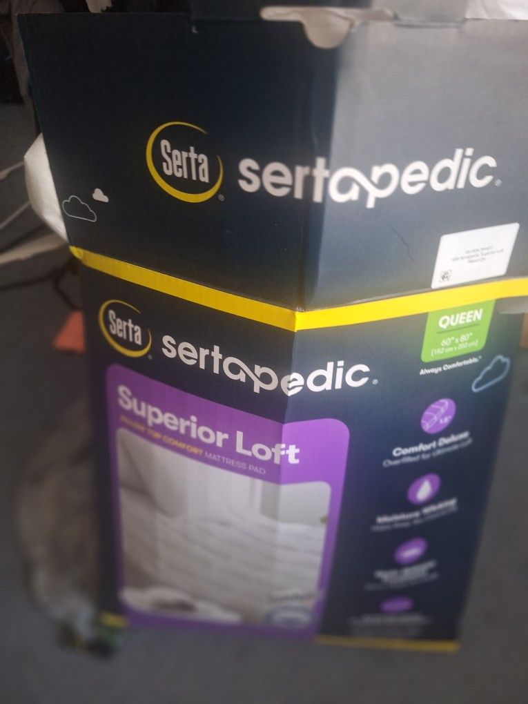 Queen Matress Pad Opened Never Used