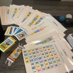 Laminated Loteria Game