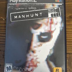 Manhunt PlayStation 2 Black Label CIB