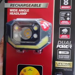 Husky Rechargeable Headlamp With 850 Lumens 