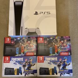 Playstation 5 / nintendo Switch