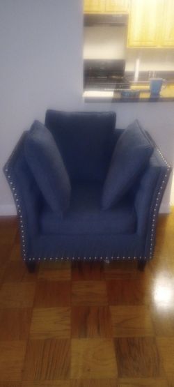 Blue Sofa Chair