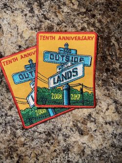 Outside Lands Stitch Patches / Last two