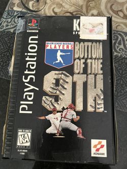 Sony PlayStation 1 Black Label Bottom Of The 9th 1996