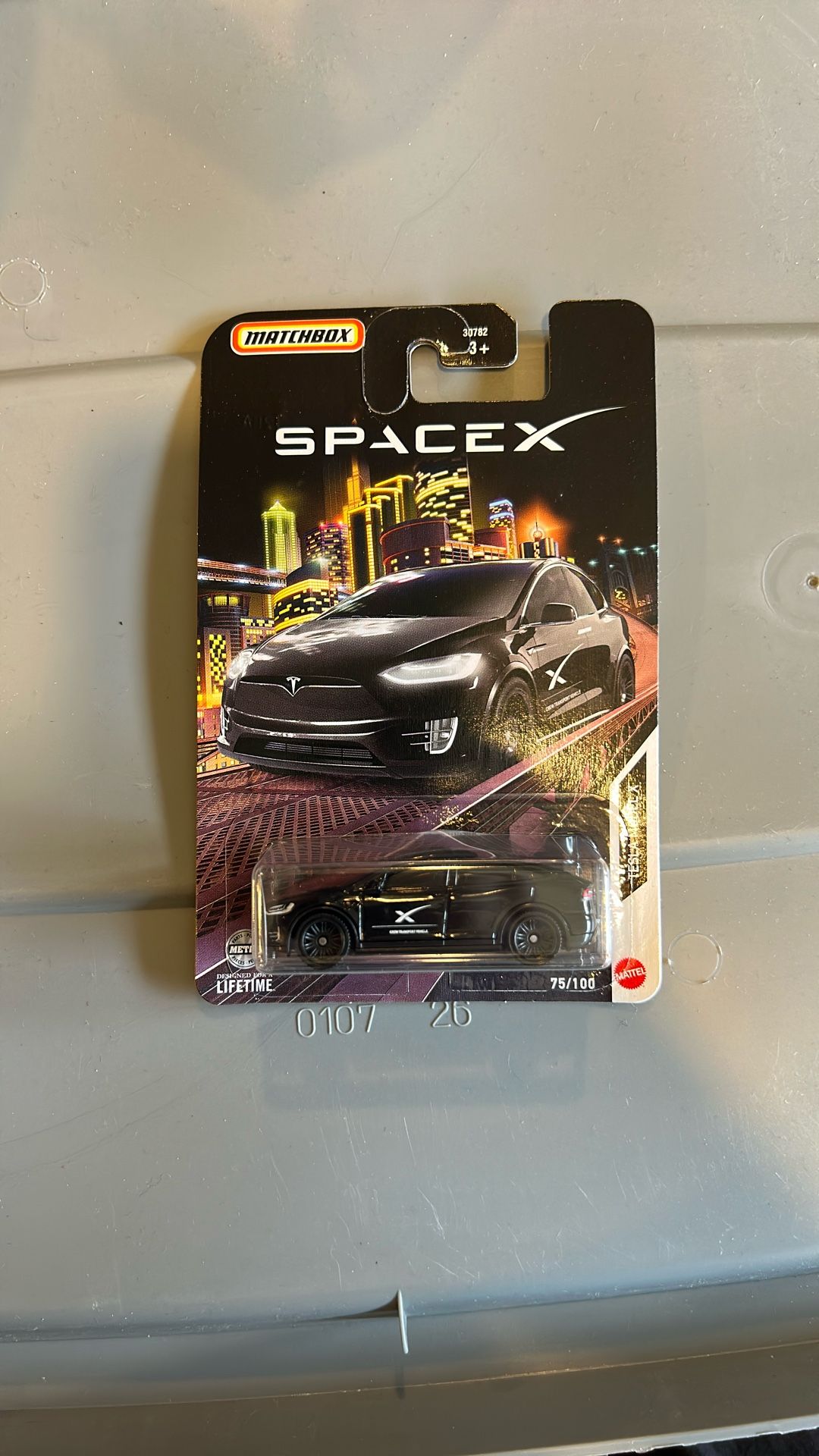 Matchbox Tesla Space X