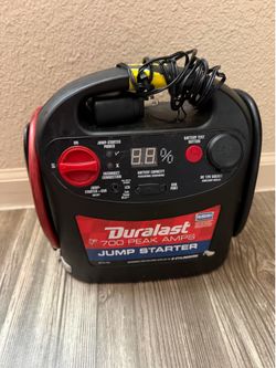Duralast jump starter