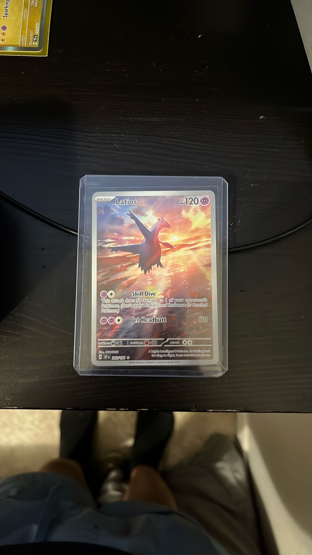 Latios Card From Surging Sparks