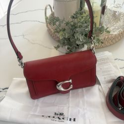 Brand new Coach leather bag and shoes. Shoes size 7.5. Both items are in perfect condition, never used.