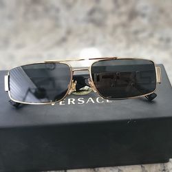 VERSACE, VE2257 GOLD MEN LUXURY SUNGLASSES