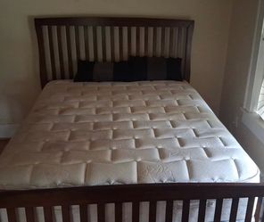 Line New Queen Bed & Mattress Set
