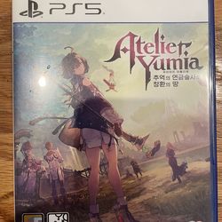 Atelier Yumia: The Alchemist Of Memories & The Envisioned Land Korean Chinese Japanese English PS5