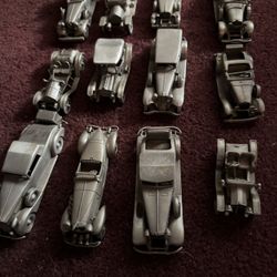 Pewter Danbury Mint Models