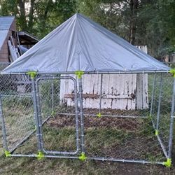 Brand New Dog Cage With Roof