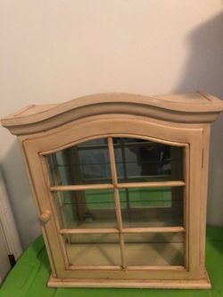 Vintage rustic cabinet