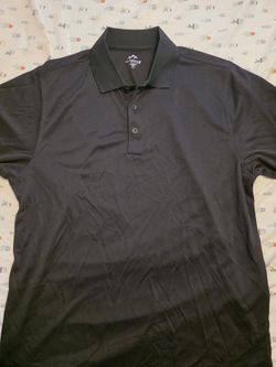 Men's Black Polo