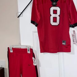 Nike Georgia Bulldogs Toddler Bundle – 5-Piece Set – Size 4T (Football Jersey Included)