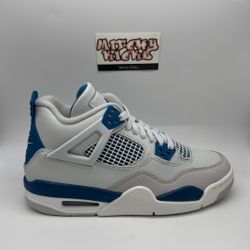 Jordan 4 Retro Military Blue (GS) Sz. 6Y
